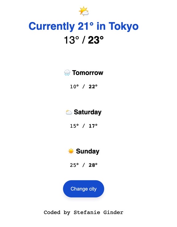 TokyoWeather